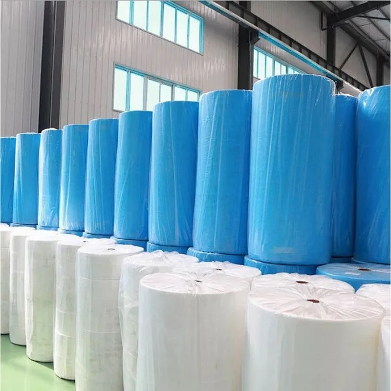 Medical and hygiene face mask material use SS nonwoven fabric plant
