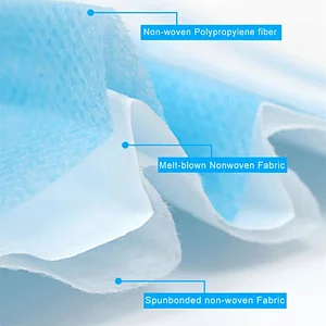 discount 3ply disposable fabric non woven fabric hospital  for sale  material