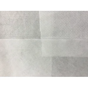 Cross lapping spunlace non woven fabric for wet tissue 70% viscose 30% polyester material