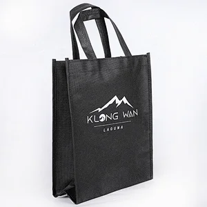 laminated non woven fabric tote bag used pure polypropylene material