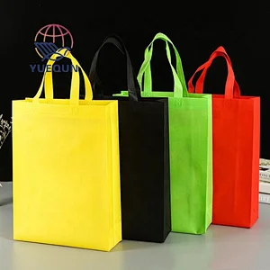 Folding Heat Transfer Printing Non Woven Carry Bag For Supermarket Shopping bag