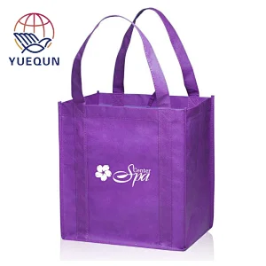 custom spot shopping tote used polypropylene  non woven bag with yourself logos