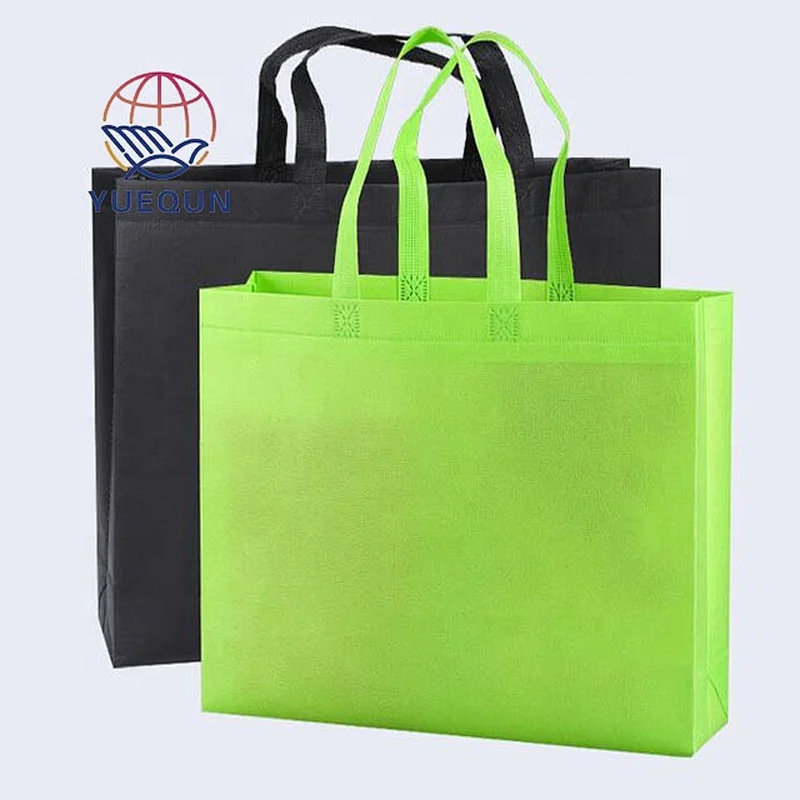 Folding Heat Transfer Printing Non Woven Carry Bag For Supermarket Shopping bag