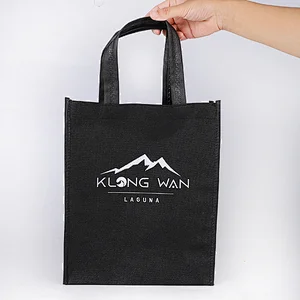 polypropylene non woven fabric tote bag for  shopping with print