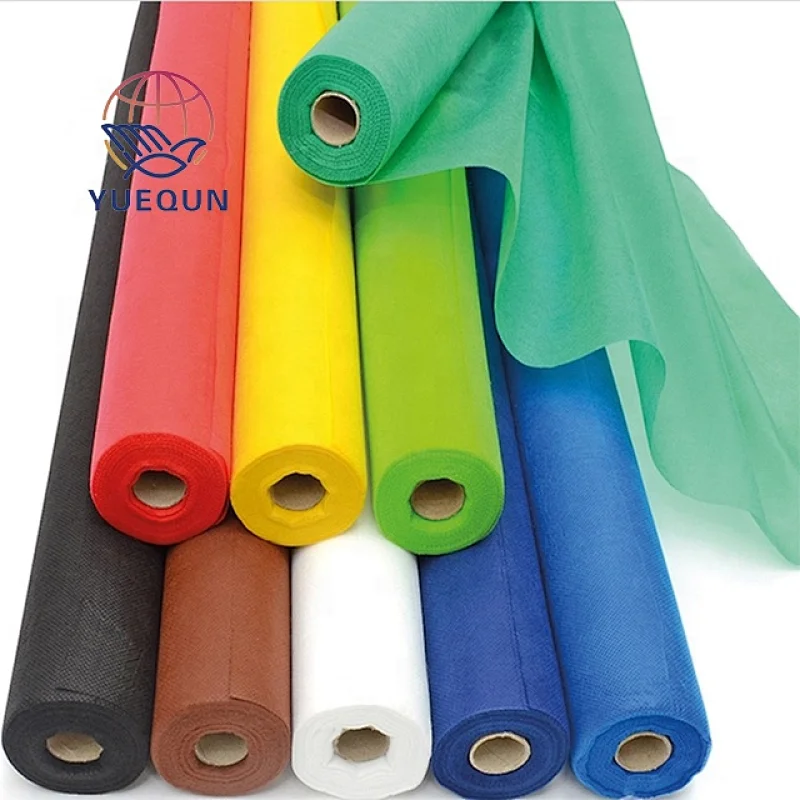 MOQ 1ton spunbonded nonwoven fabric roll manufacturer