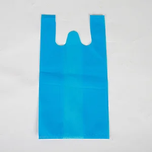 cheap price non woven made T- shirt/tshirt bags used for convenience store