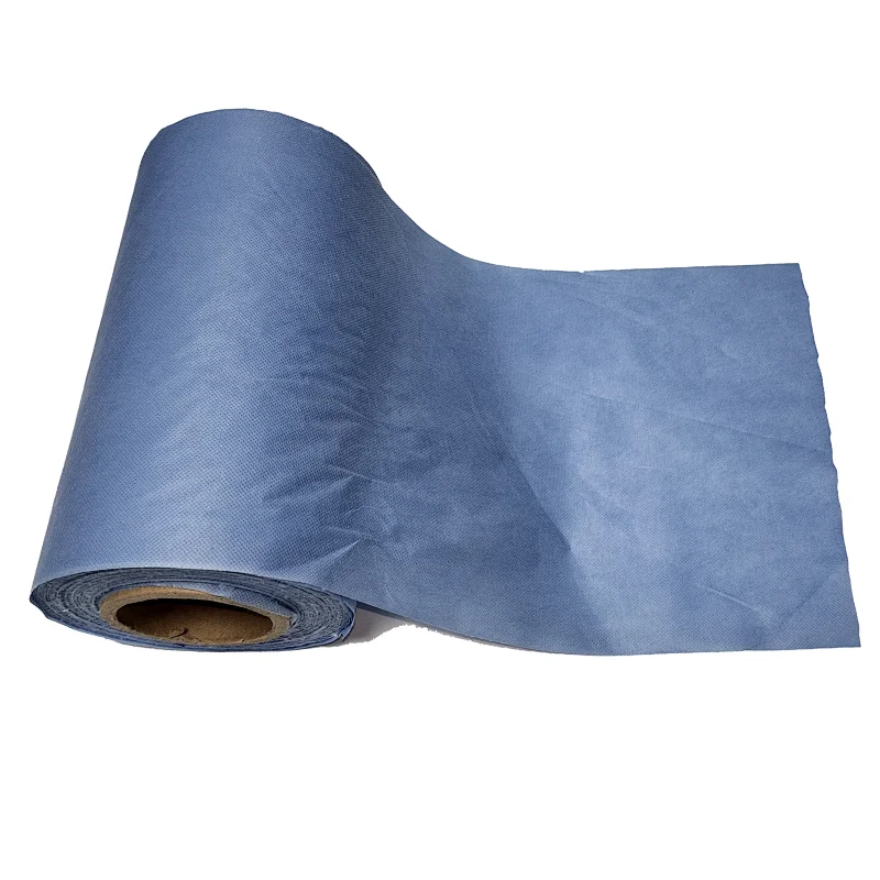 50%viscose 50%polyester white spunlace non woven fabric