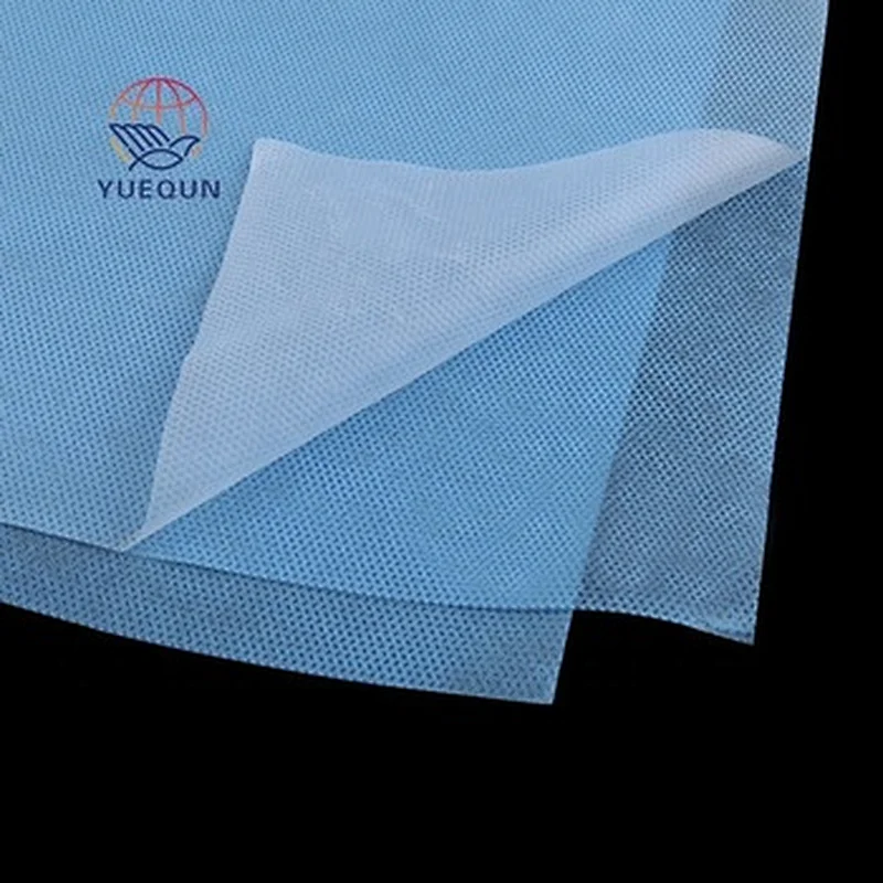 Waterproof SS Non woven Fabric PP+PE medical material / ss spunbond nonwoven fabric polypropylene material used