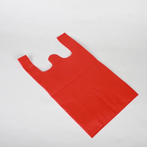 cheap non woven T- shirt/tshirt bags free samples