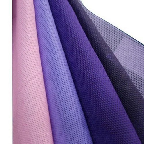 Quality Control parallel lapping non woven fabrics printed spunlace