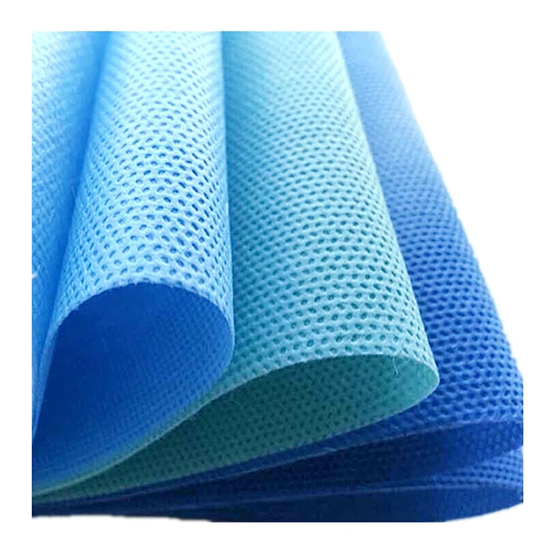 China high quality spunlace colored100% pp non woven fabric