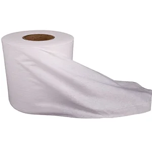 50%viscose 50%polyester white spunlace non woven fabric