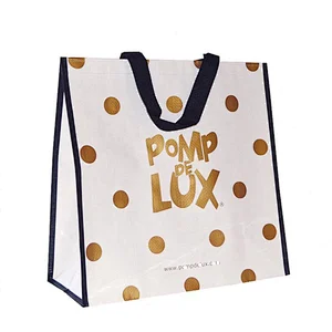 custom spot shopping tote used polypropylene  non woven bag with yourself logos