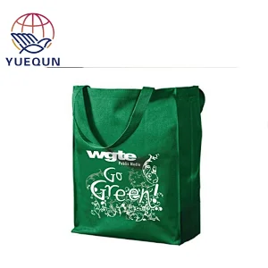 custom spot shopping tote used polypropylene  non woven bag with yourself logos