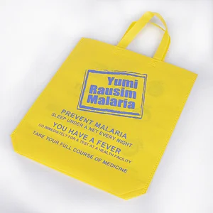 high quality foldable reusable custom logo printed pp nonwoven shopping bag
