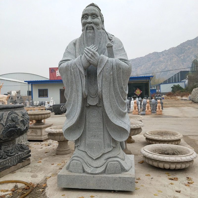 Chinese Old Man Stone Statue from China Manufacturer Beijing Stars