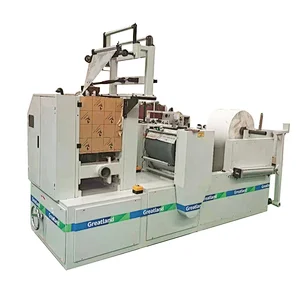 Cheap Price L 1/8 Fold Beverage Table Serviettes Embossed Tissue Napkin Product Making Machine Autom