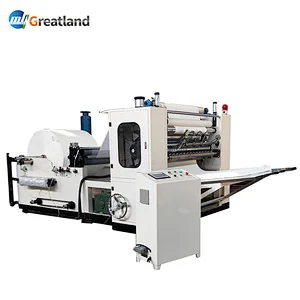 High Quality Folded Paper Making Machinery Hand Towel Paper Processing Folding Machine with Steel to