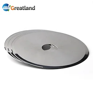 Greatland  HSS Circular Cutter Knife Log Saw Blade for Facial Tissue Paper and Toilet Paper Roll Cutting Machine