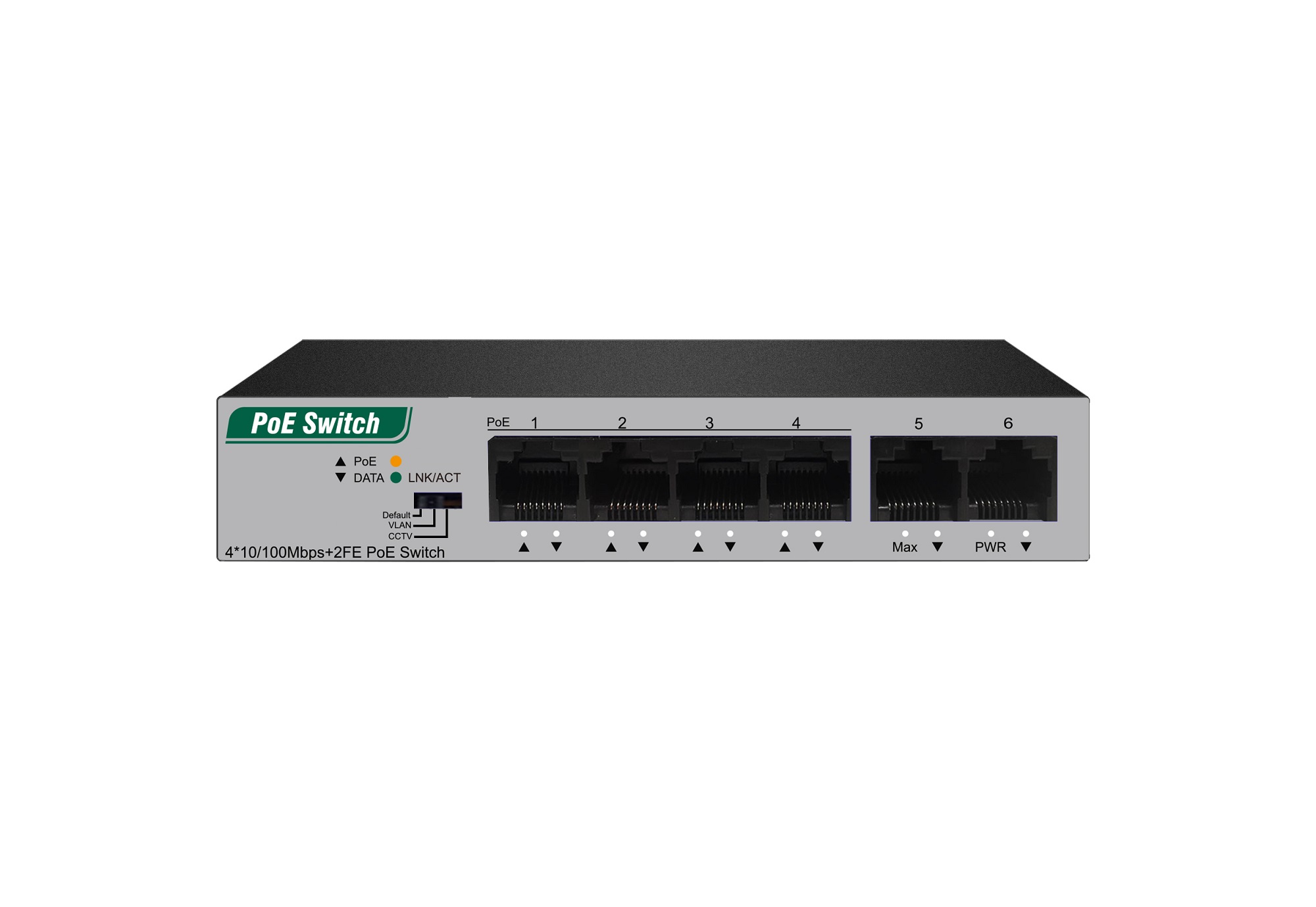 4FE+2FE PoE Switch