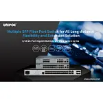 UNIPOE Multiple SFP Fiber Port Switch Series
