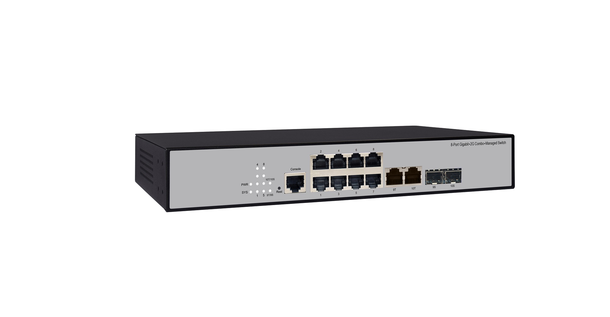 8GE+2G Combo+Managed Switch