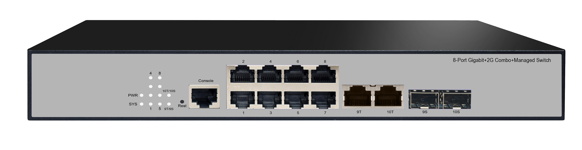 8GE+2G Combo+Managed Switch