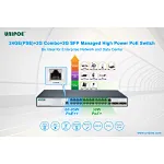 High Power version managed switch