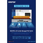 UNIPOE Full Gigabit L2+ Managed PoE Switch series