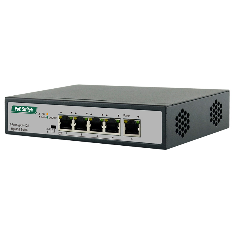 5*10/100/1000 Mbps auto-negotiation RJ45 ports