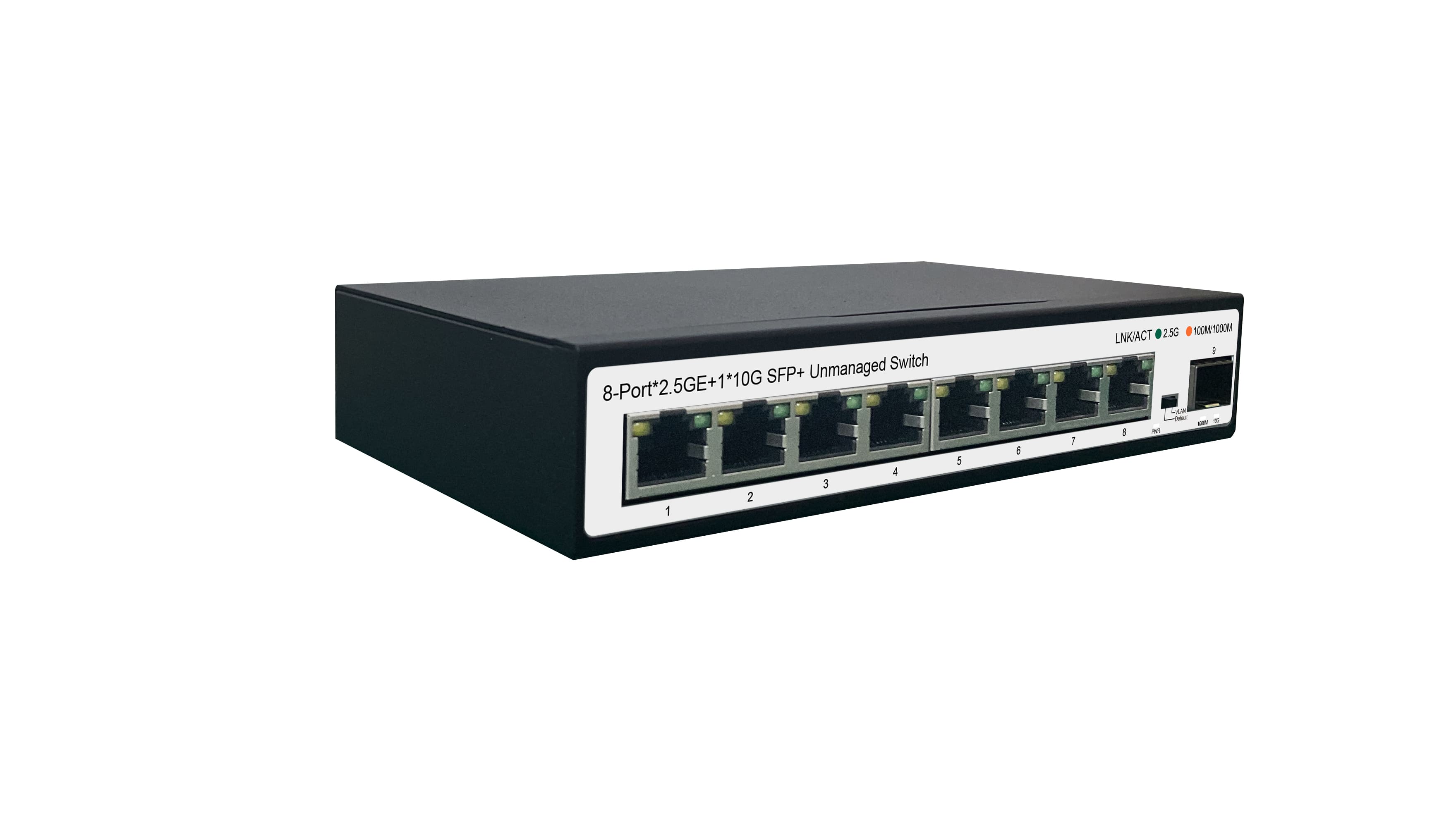 8-Port*2.5GE+1*10G SFP+ Unmanaged Switch