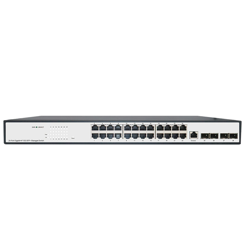 24-Port Gigabit+4*10G SFP+ Managed Switch
