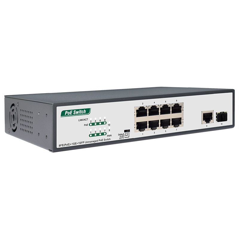 With VLAN and CCTV functions