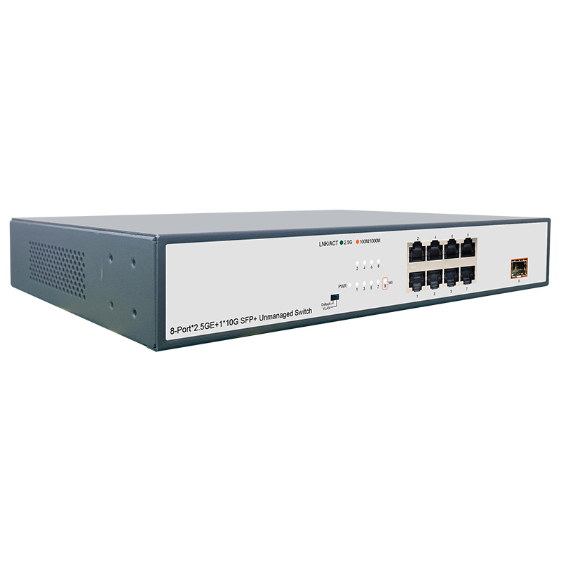 8 Port 2 5ge 1 10g Sfp Unmanaged Switch