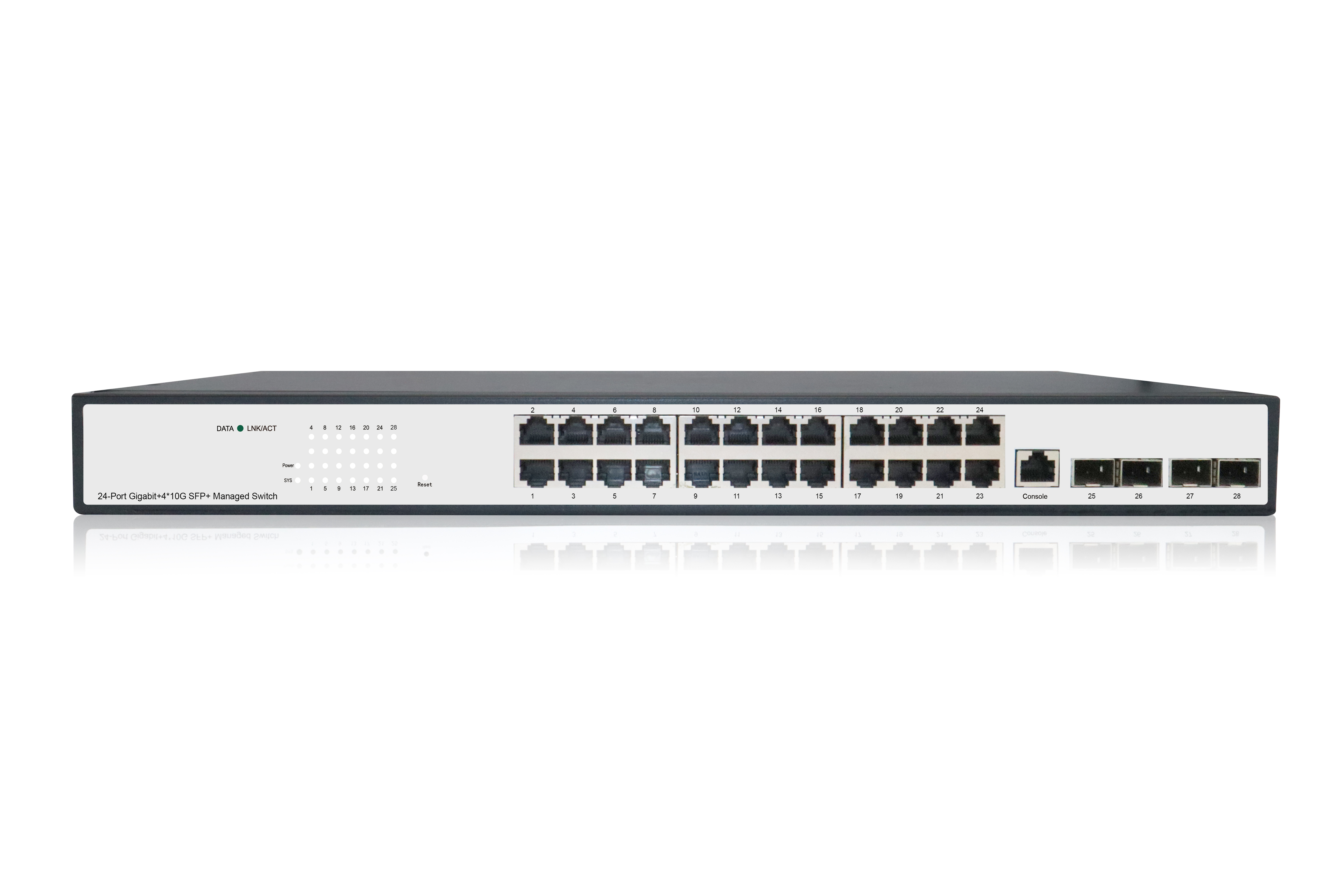 24-Port Gigabit+4*10G SFP+ Managed Switch