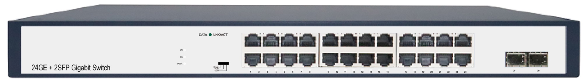 24GE + 2SFP Gigabit Switch