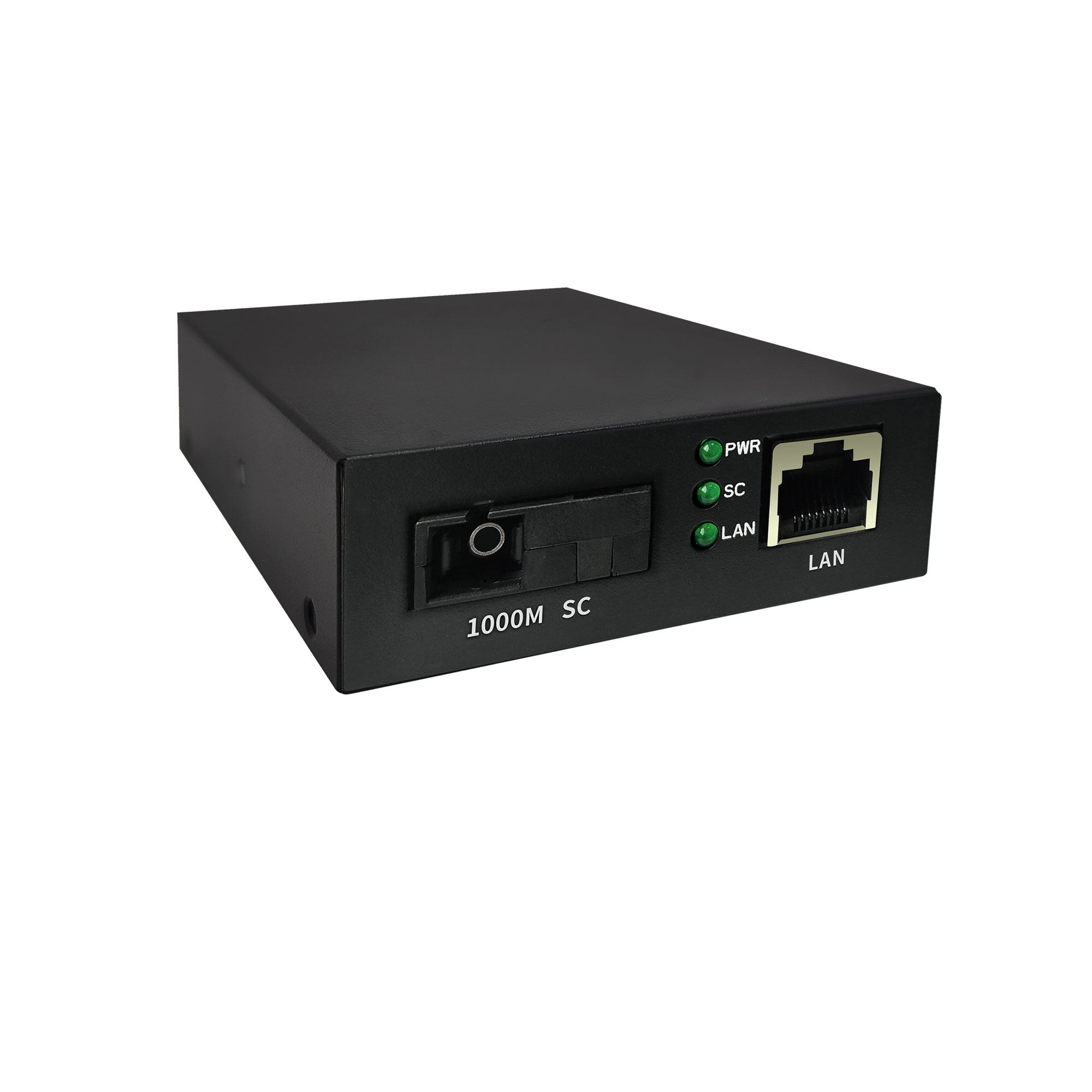 1 Optical 1 Electrical Gigabit Single-mode Media Converter (SFP slot)