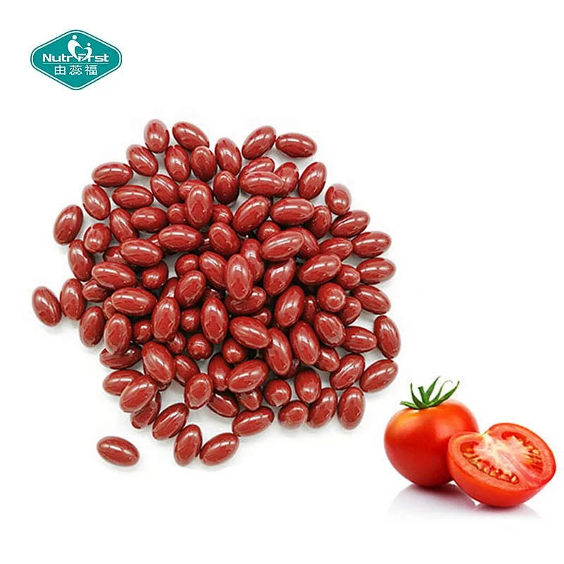 Cápsulas puras de Softgel del licopeno del tomate de la cápsula del licopeno de la etiqueta privada para la belleza