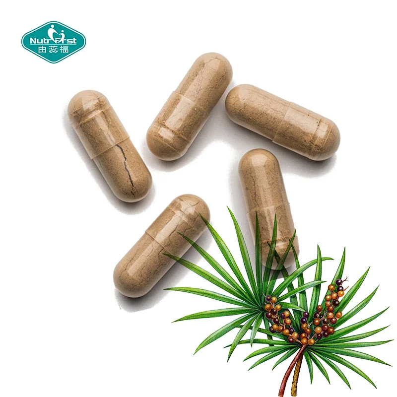 OEM Saw Palmetto Berry Capsules Healthy Prostate Support from Fatty Acids & Plant Sterols