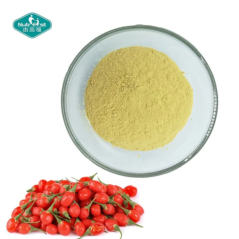 Polvo de extracto de Goji Wolfberry chino de planta orgánica 100% natural