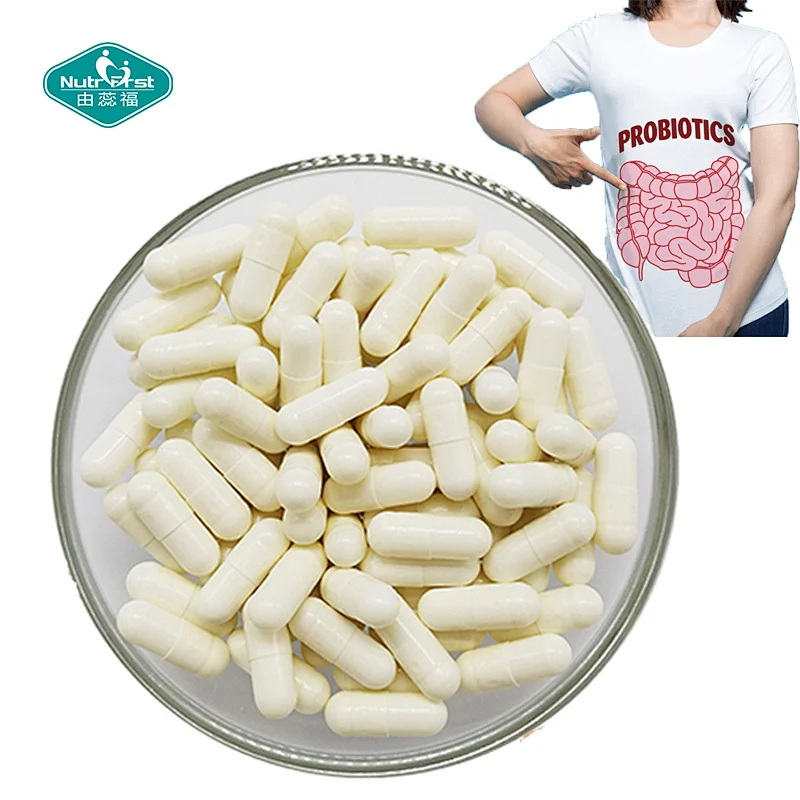 Cápsulas de probióticos de Lactobacillus Rhamnosus GG de marca privada para la salud digestiva