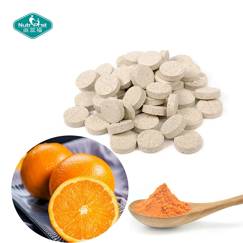 Hierro de las píldoras del OEM de la vitamina a granel de la etiqueta privada más tableta de la vitamina C