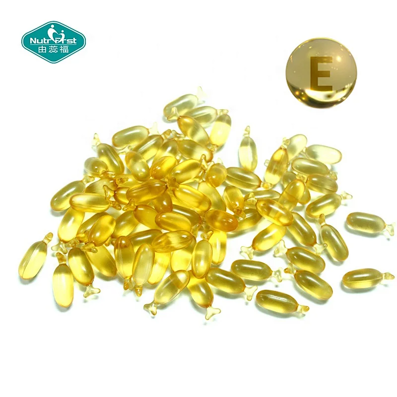 Natural Antioxidant Skin and Immune System Support Naturally Sourced Vitamin E Softgel