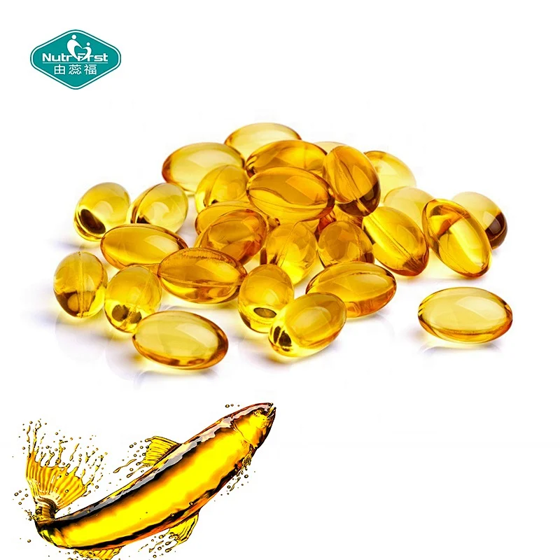 Productos para el cuidado de la salud en cápsulas blandas de aceite de pescado a granel EPA DHA Omega 3