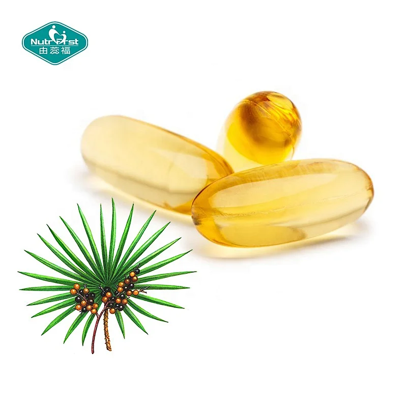 High Quality Men Prostate Health Saw Palmetto Extract Soft Capsule