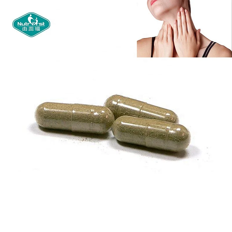 Thyroid Support Supplement Iodine Capsules for Metabolism Energy and Focus