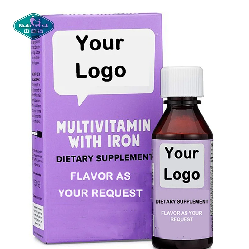 Dietary Supplement Syrup Multivitamin Multimineral Iron Supplements Oral Liquid for Enhance Immune Function
