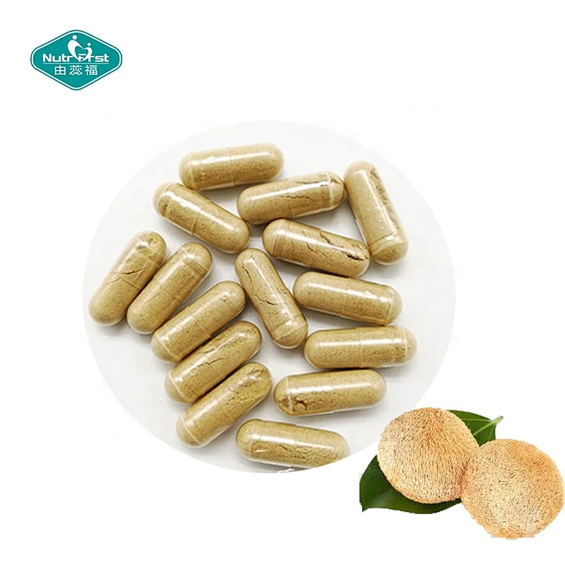 Lions Mane Mushroom Nootropics Capsules for Memory Clarity and Focus