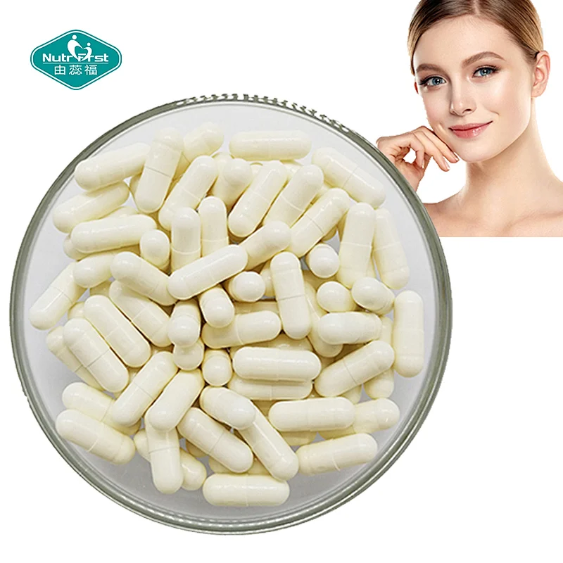 La salud de la etiqueta privada encapsula las cápsulas del ácido hialurónico del colágeno para la belleza