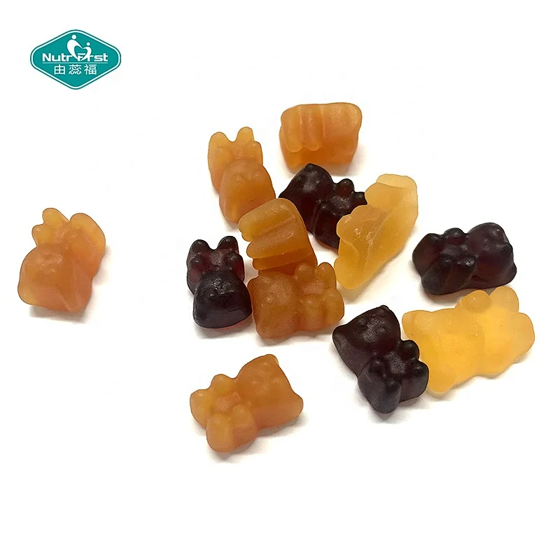 Plant Based Supplement Vegan Collagen Boosting Gummies for Hair Skin & Nail Health
